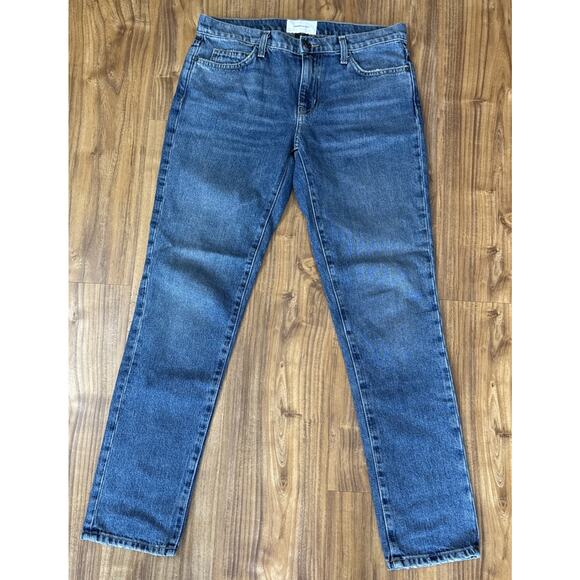 CURRENT/ELLIOTT Easy Stiletto with Rolled Hem Jeans in Grassland‎ Size 27 - Picture 1 of 8